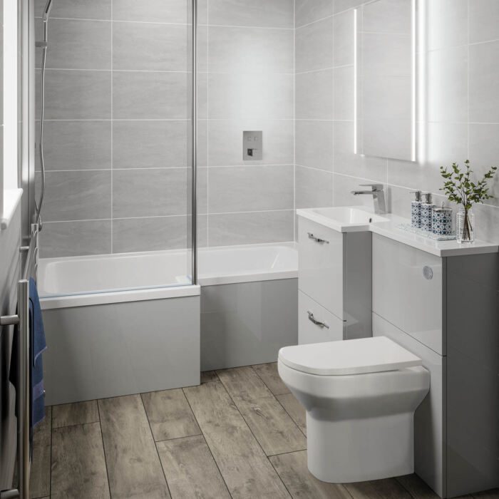 Qube Bath Inc Front Panel & Screen