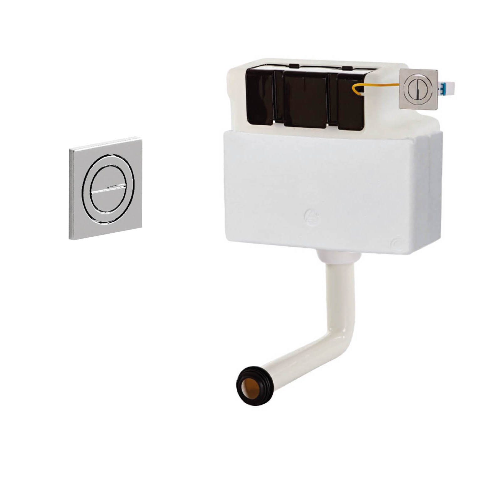 Insulated Concealed Cistern with Push Button
