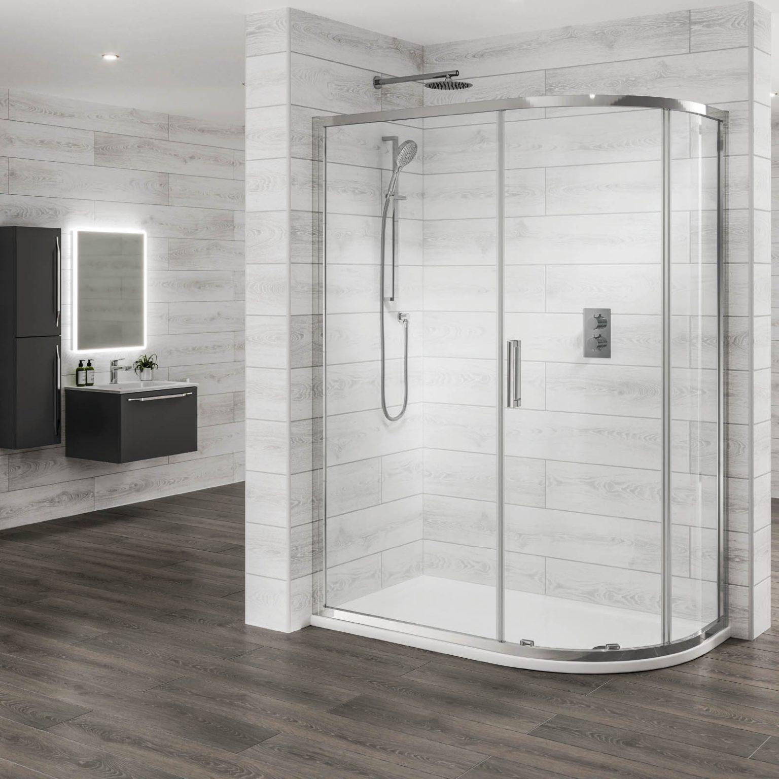 Sliding Quadrant Shower Enclosure