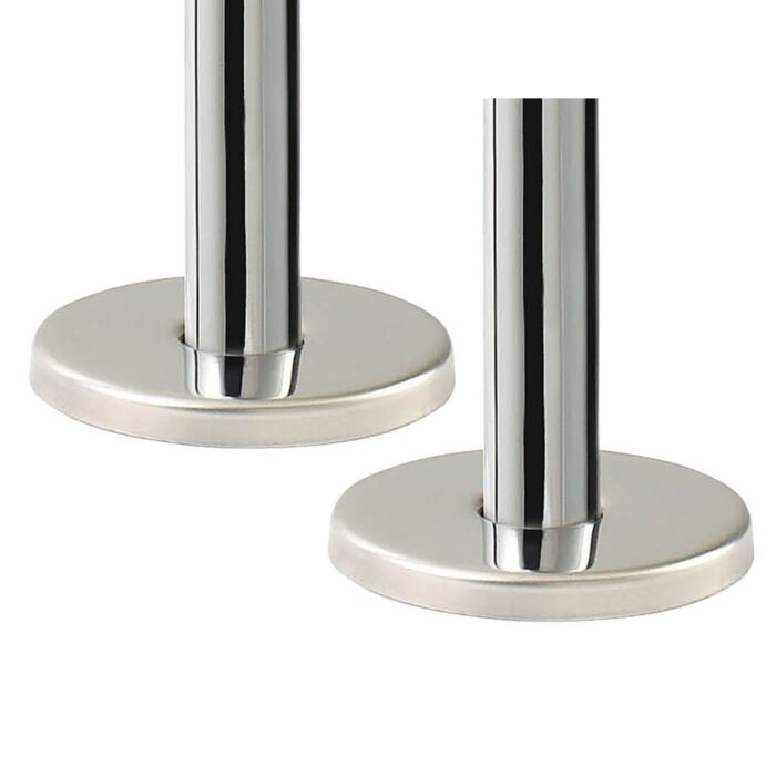 180mm long 15mm Water Pipes with Base Covers