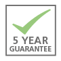 5 Year Guarantee