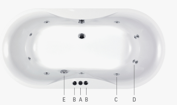 Bath System Whirlpool
