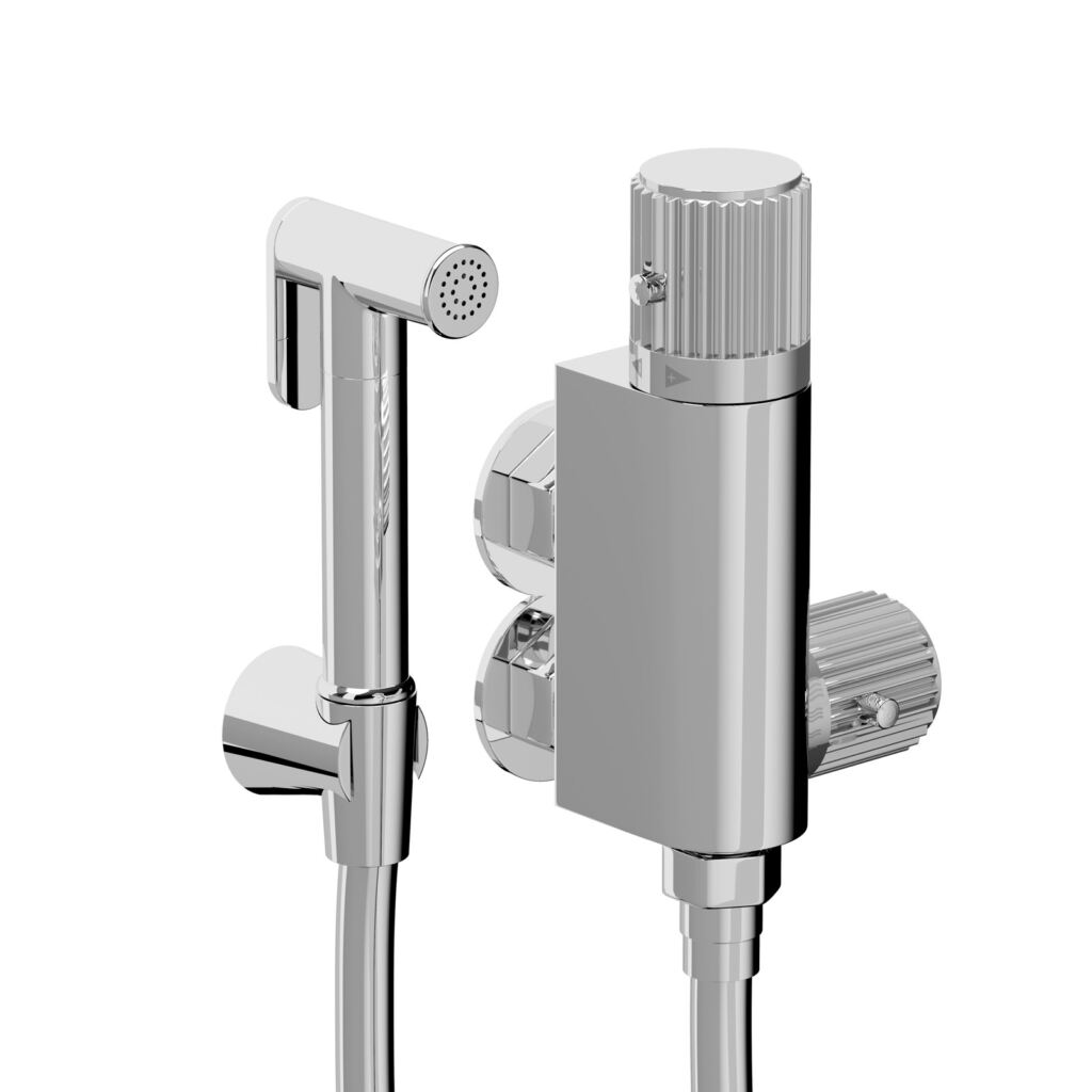 Chrome Thermostatic Douche Kit Phoenix Bathrooms