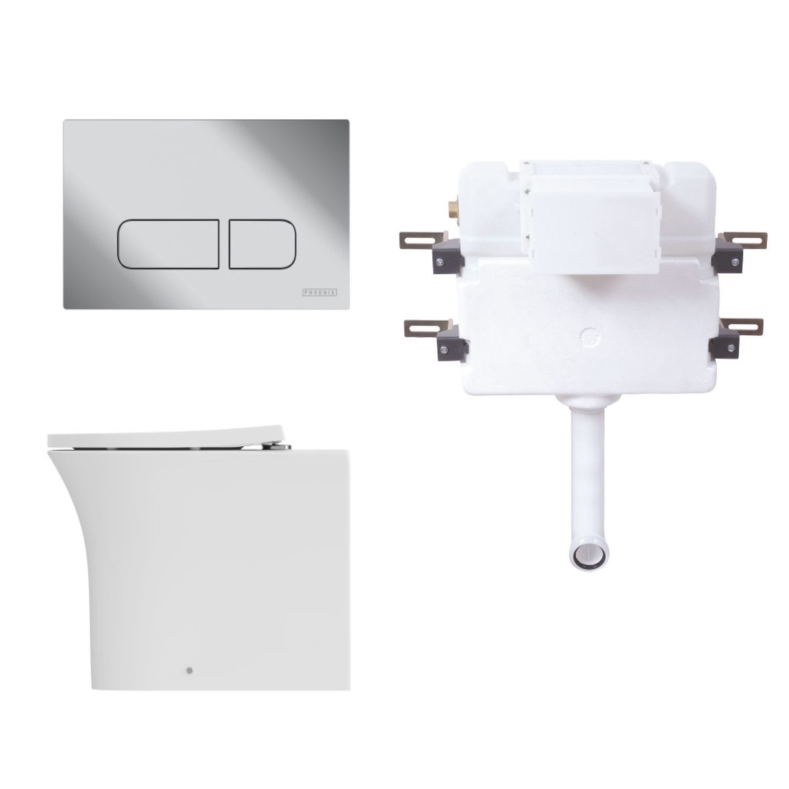 Complete Back to Wall Sima WC Pack