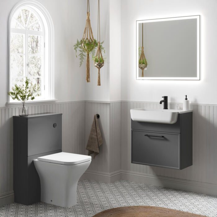 Single Drawer Wall Mounted Unit & Basin - Image 11