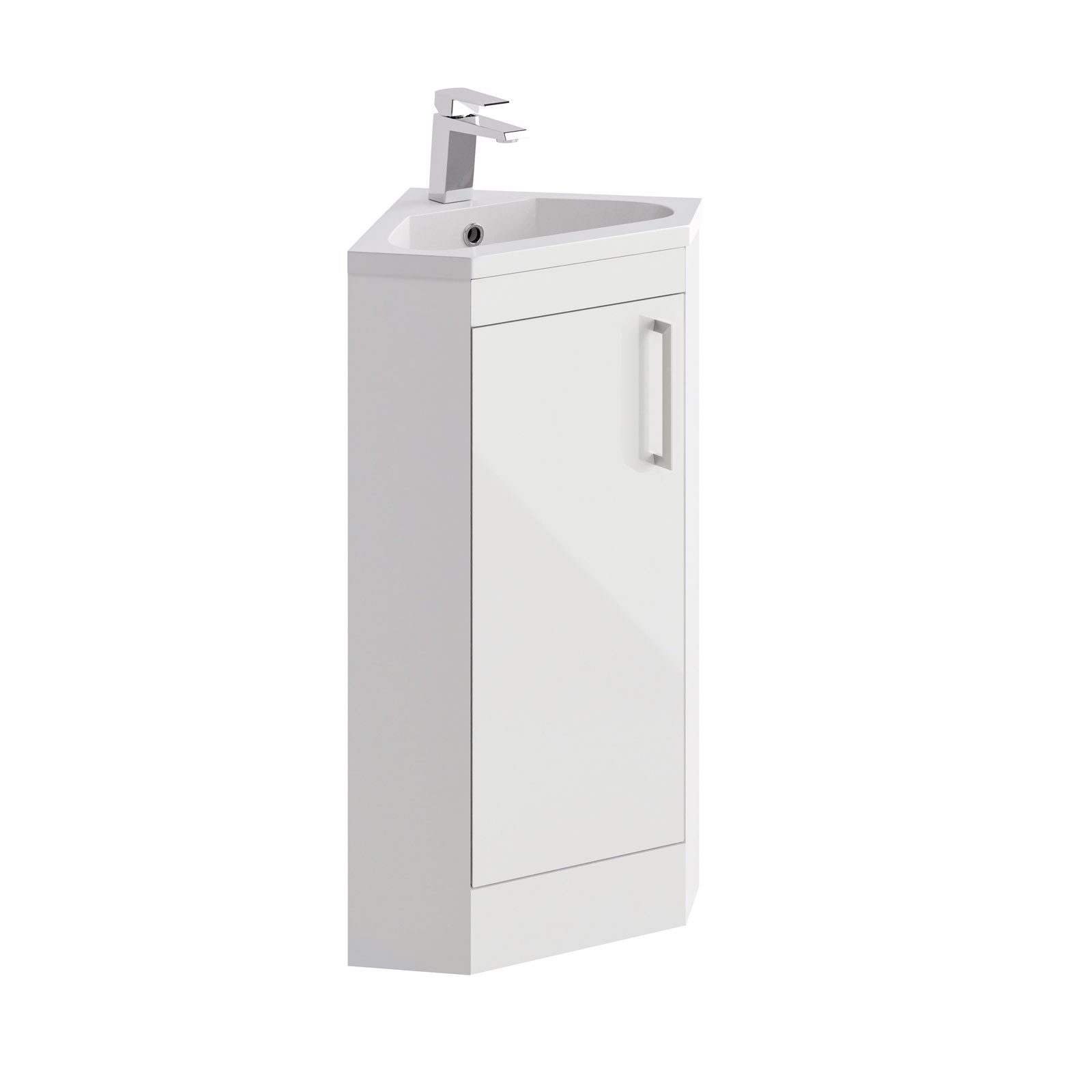 Corner Basin Unit inc Slimline  Bar Handle & Overflow Ring